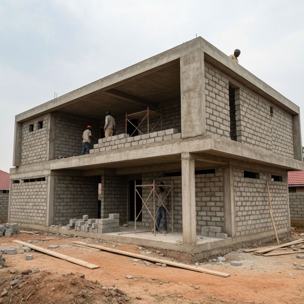 Compressed Cement Bricks