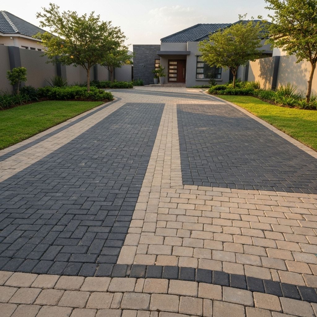 Premium paved driveway